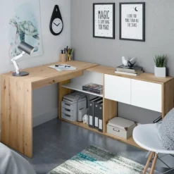 Outlet Muebles1Click Duo mesa escritorio - estantería