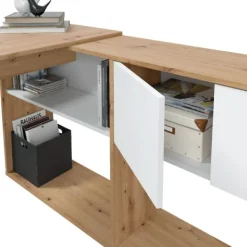 Outlet Muebles1Click Duo mesa escritorio - estantería