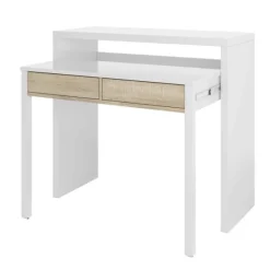 New Muebles1Click Escritorio Tyrion blanco-roble
