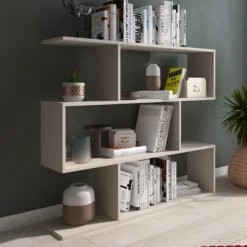 Muebles1Click Estantería asimétrica baja aura