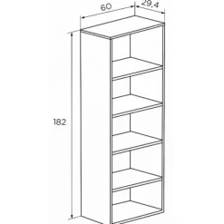 Muebles1Click Estantería Champions