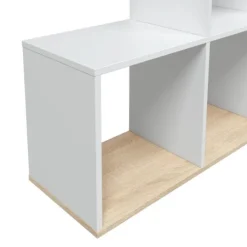 Muebles1Click Estantería Mulk roble - blanco