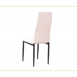 Clearance Muebles1Click Juego de 6 sillas Emi blancas