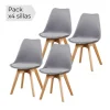 Online Muebles1Click Juego de 4 sillas Fina