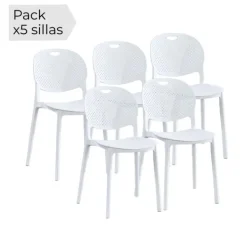 Sale Muebles1Click Juego de 5 sillas Jansen