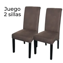 Best Muebles1Click Juego de 2 sillas Lisboa