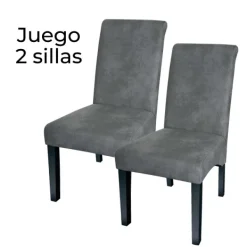 Best Muebles1Click Juego de 2 sillas Lisboa