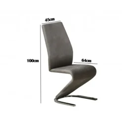 Best Muebles1Click Juego de 2 sillas Rin