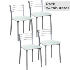New Muebles1Click Juego de 4 taburetes mod.10