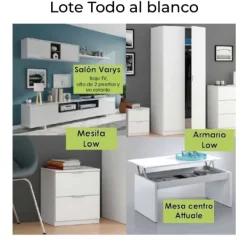 Sale Muebles1Click Lote "todo al blanco"