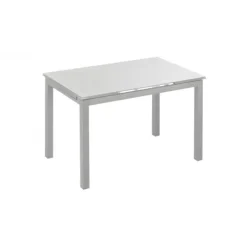 New Muebles1Click Mesa Bisbe blanca de cocina