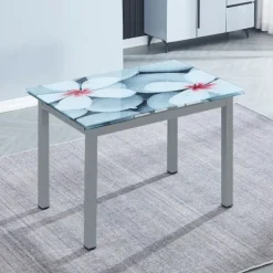 Hot Muebles1Click Mesa cocina extensible Flores