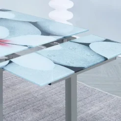 Hot Muebles1Click Mesa cocina extensible Flores