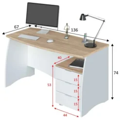 Hot Muebles1Click Mesa con buc Argon