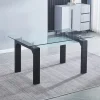 Sale Muebles1Click Mesa cristal sensei negra