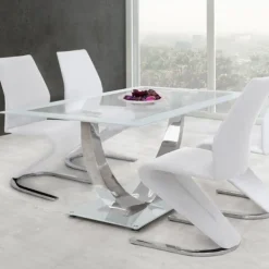 Clearance Muebles1Click Mesa cristal Unique