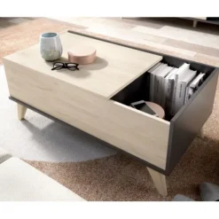 Online Muebles1Click Mesa de centro elevable Ness