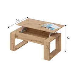 Clearance Muebles1Click Mesa de centro Urban Plus roble