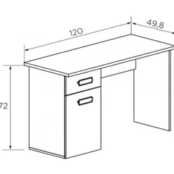 Muebles1Click Mesa de estudio Champions