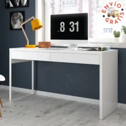 Clearance Muebles1Click Mesa escritorio reversible Bianca