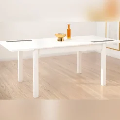 Discount Muebles1Click Mesa extensible cristales Lara