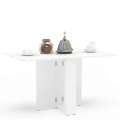 Hot Muebles1Click Mesa Swing blanca