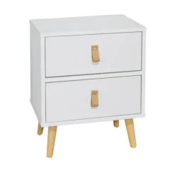 Hot Muebles1Click Mesita Anzio 2 cajones