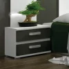 Outlet Muebles1Click Mesita de noche modelo Cabra