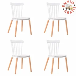 Outlet Muebles1Click Pack de 4 sillas Alna