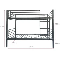 Sale Muebles1Click Pack litera + 2 colchones simoes