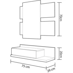 New Muebles1Click Recibidor Modern