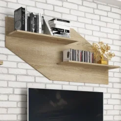 Muebles1Click Respaldo estantes chaflán Chellén Cambria