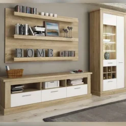 New Muebles1Click Salón Chellen Cambria-Blanco 02