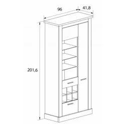 Muebles1Click Salón Chellén 276cm. 02