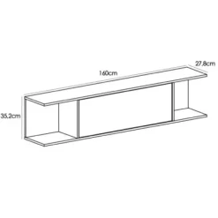 Discount Muebles1Click Salón Soto completo N02 blanco - roble