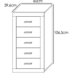 Muebles1Click Sinfonier Lara