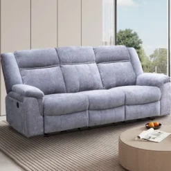 Outlet Muebles1Click Sofá 3 plazas eléctrico Troya