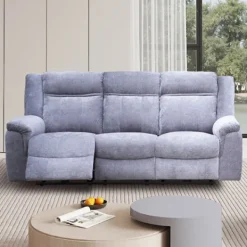 Outlet Muebles1Click Sofá 3 plazas eléctrico Troya