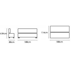Outlet Muebles1Click Sofá cama Unai