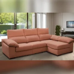 Best Muebles1Click Sofá 3plazas puff Oregón EXPRESS