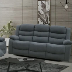 Clearance Muebles1Click Sofá 3plazas relax manual Luxor