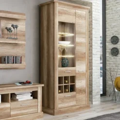 Sale Muebles1Click Vitrina alta leds Chellén