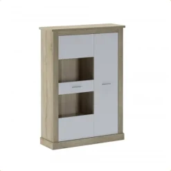 Sale Muebles1Click Vitrina baja Chellén Cambria-Blanco